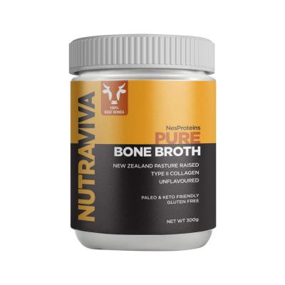 Nutraviva Bone Broth Pure (Beef) Unflavoured 300g